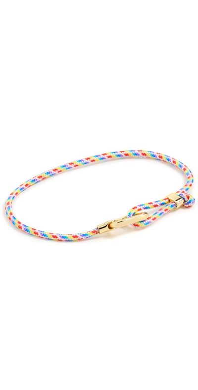 Gorjana Gorjana Link Paracord Bracelet Rainbow One Size