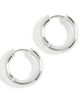 Gorjana Gorjana Lou Hoops Silver One - 1