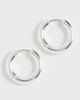 Gorjana Gorjana Lou Hoops Silver One - 2