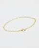 Gorjana Gorjana Parker Heart Mini Bracelet Gold One Size - 2
