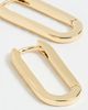 Gorjana Gorjana Parker Huggie Earrings Gold One Size - 4