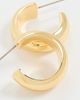 Gorjana Gorjana Paseo Small Hoops Gold One - 4