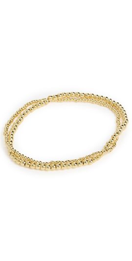 Gorjana Gorjana Poppy Bracelet Set Gold One