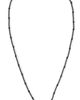 Gorjana Gorjana Power Gemstone Long Beaded Necklace Gold/Black Onyx One Size - 1
