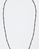 Gorjana Gorjana Power Gemstone Long Beaded Necklace Gold/Black Onyx One Size - 4