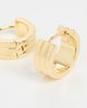 Gorjana Gorjana Reed Hoops Gold One Size - 4