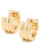 Gorjana Gorjana Reed Huggies Gold One Size - 1