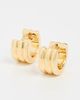 Gorjana Gorjana Reed Huggies Gold One Size - 2