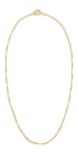 Gorjana Gorjana Reed Mini Necklace Gold One Size