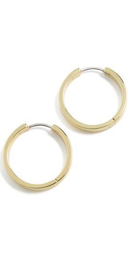Gorjana Gorjana Rose Hoops Gold One