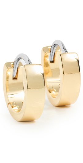Gorjana Gorjana Rose Huggie Earrings Gold One
