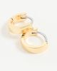 Gorjana Gorjana Rose Huggie Earrings Gold One - 2