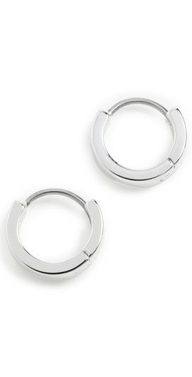 Gorjana Gorjana Rose Huggies Silver One