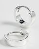Gorjana Gorjana Rose Huggies Silver One - 2