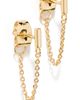 Gorjana Gorjana Tatum Chain Huggies Gold One Size - 1