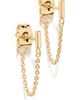 Gorjana Gorjana Tatum Chain Huggies Gold One Size - 5