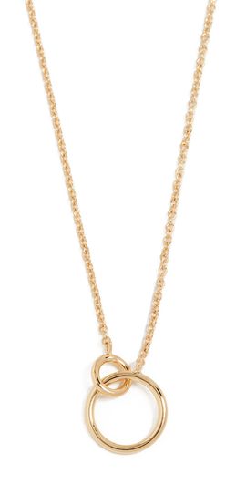 Gorjana Gorjana Wilshire Charm Necklace Yellow Gold One Size