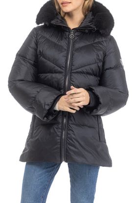 GORSKI GORSKI Apres-Ski Short Parka, Detachable Toscana Lamb Hood Trim