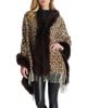 GORSKI GORSKI Cashmere Stole With Genuine Shearling - 1