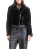 GORSKI GORSKI Genuine Shearling And Leather Moto Jacket - 1