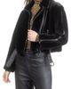 GORSKI GORSKI Genuine Shearling And Leather Moto Jacket - 2