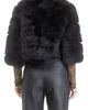 GORSKI GORSKI Genuine Shearling Bolero with Cropped Sleeves - 3