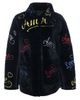 GORSKI GORSKI Genuine Shearling Embroidered "love" Jacket - 5