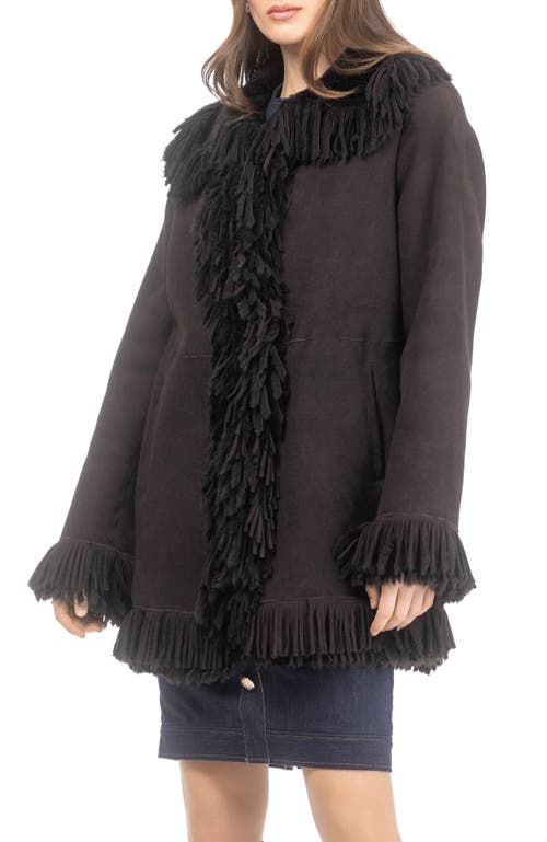 GORSKI GORSKI Genuine Shearling Lamb Jacket, Fringes