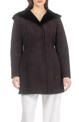 GORSKI GORSKI Genuine Shearling Parka with Emboidered Trim