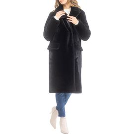 GORSKI GORSKI Genuine Shearling Short Coat With Patch Pockets