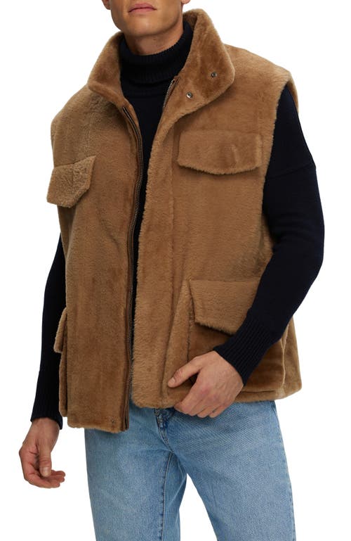 GORSKI GORSKI Mens Genuine Shearling Vest