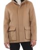 GORSKI GORSKI Men's Jacket Crafted from Loro Piana Wool with Detachable Genuine Shearling Collar - 1