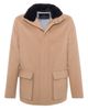 GORSKI GORSKI Men's Jacket Crafted from Loro Piana Wool with Detachable Genuine Shearling Collar - 5