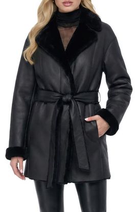 GORSKI GORSKI Merino Genuine Shearling Stroller, Belt