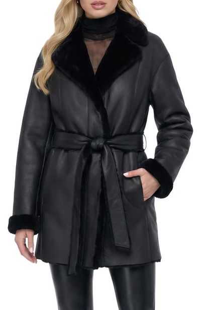 GORSKI GORSKI Merino Genuine Shearling Stroller, Belt