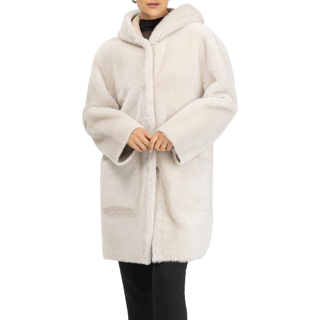 GORSKI - Merino Shearling Lamb Hooded Jacket