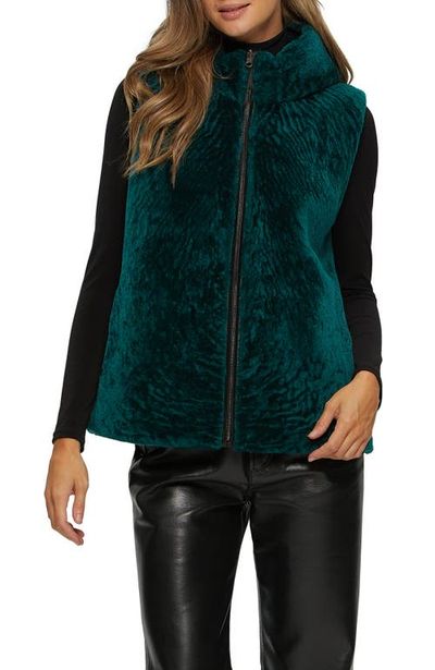 GORSKI GORSKI Reversible Genuine Shearling Hooded Vest