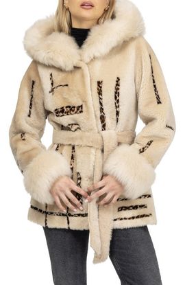 GORSKI GORSKI Reversible Genuine Shearling Parka with cuffs