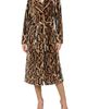GORSKI GORSKI Reversible Genuine Shearling Printed Coat - 1