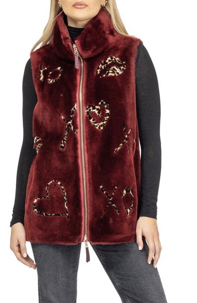 GORSKI GORSKI Reversible Genuine Shearling Zipper Vest