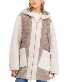 Gorski Gorski Reversible Select Shearling Lamb Zip Parka