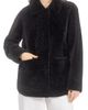 GORSKI GORSKI Reversible Textured Genuine Shearling Jacket, Patch Pockets - 2