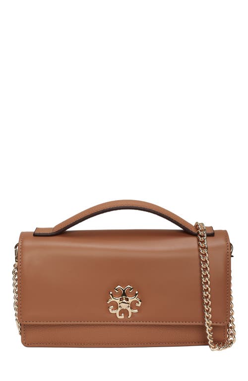 GORSKI GORSKI Top Handle Purse with Crossbody Chain