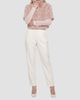 Gorski Gorski Women's Reversible Lamb Bolero with Cropped Sleeves - 2