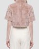 Gorski Gorski Women's Reversible Lamb Bolero with Cropped Sleeves - 5