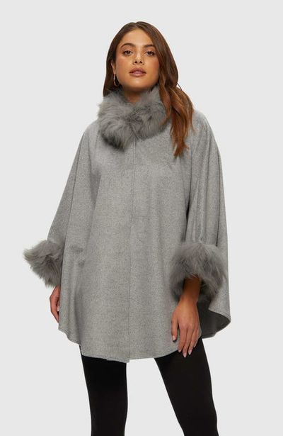 GORSKI GORSKI Wool And Cashmere Blend Cape With Trim