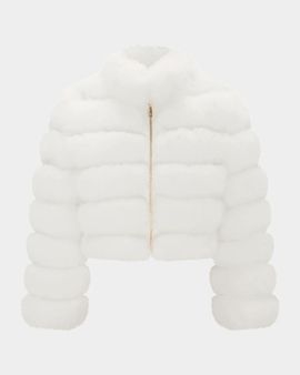Lyla Grant Reversible Faux-Fur Zip Jacket