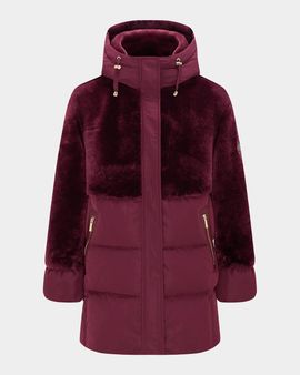 Gorski Select Lamb Shearling And Quilted Down Parka
