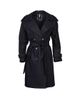 Gorski Women's Belted Trench Coat Crafted with Vitale Barberis Wool - 1
