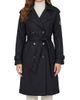 Gorski Women's Belted Trench Coat Crafted with Vitale Barberis Wool - 2
